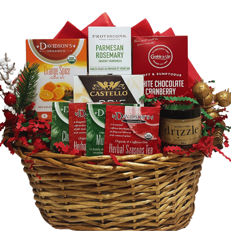 Winter Warmth Tea Basket